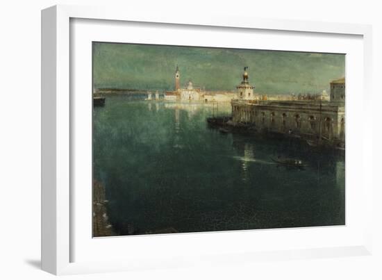 St. Giorgio from the Housetops, 1905-1906-Albert Goodwin-Framed Giclee Print