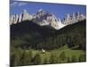 St. Giovanni Church in Val di Funes-Richard Klune-Mounted Photographic Print