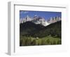 St. Giovanni Church in Val di Funes-Richard Klune-Framed Photographic Print