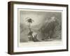 St Goar and Ruins of Fort Rheinfels-William Tombleson-Framed Giclee Print