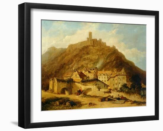 St Goar on the Rhine-Charles Tomkins-Framed Giclee Print