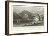 St Goarshausen and Ruins of the Katze-William Tombleson-Framed Giclee Print