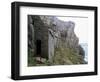 St. Govan's Celtic Chapel Dating from the 11th Century, St. Govan's Head, Wales-Pearl Bucknall-Framed Photographic Print