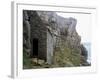 St. Govan's Celtic Chapel Dating from the 11th Century, St. Govan's Head, Wales-Pearl Bucknall-Framed Photographic Print