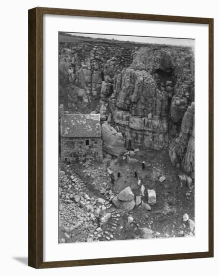 St. Govan's Chapel-null-Framed Photographic Print