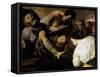 St. Gregorio Armeno Thrown into a Well-Francesco Fracanzano-Framed Stretched Canvas