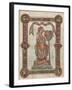 St. Gregory as Author, 1181-1200-German School-Framed Giclee Print