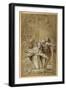 St Gregory Attended by Angels Praying for Souls in Purgatory-Annibale Carracci-Framed Giclee Print