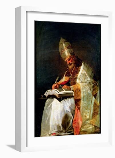 St. Gregory the Great, 1795-99-Francisco de Goya-Framed Giclee Print