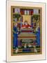 St Gregory the Great Receiving Inspiration from the Holy Spirit, C1490-null-Mounted Giclee Print
