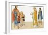 St. Gregory with English Children-George Morrow-Framed Art Print