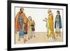 St. Gregory with English Children-George Morrow-Framed Premium Giclee Print