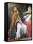 St. Gregory-Andrea Sacchi-Framed Stretched Canvas