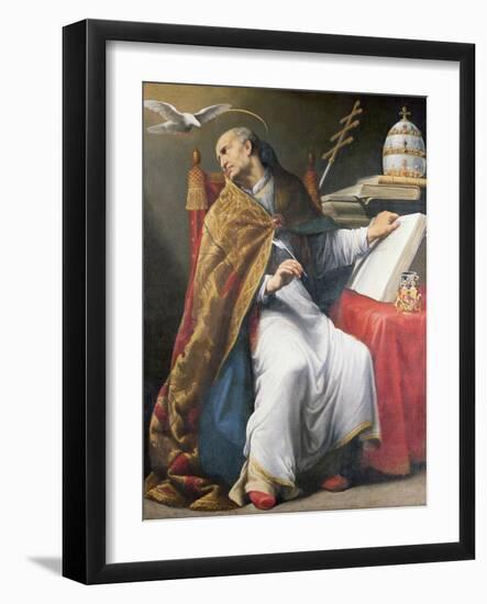 St. Gregory-Andrea Sacchi-Framed Giclee Print