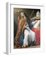 St. Gregory-Andrea Sacchi-Framed Giclee Print