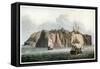 St Helena, in Napoleon's Time, 19th Century-Robert The Younger Havell-Framed Stretched Canvas