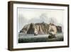 St Helena, in Napoleon's Time, 19th Century-Robert The Younger Havell-Framed Giclee Print