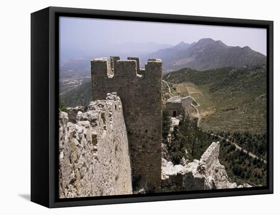 St. Hilarion Castle, North Cyprus, Cyprus-Michael Short-Framed Stretched Canvas