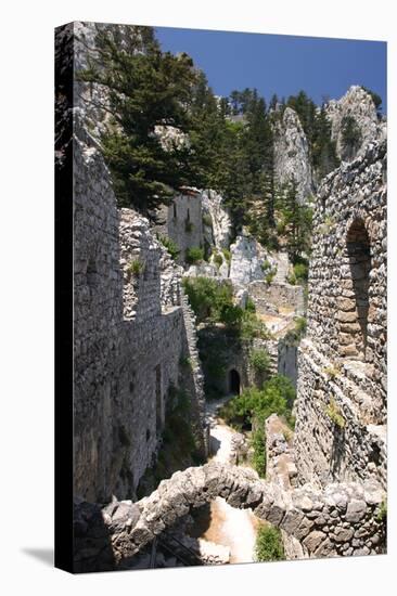 St Hilarion Castle, North Cyprus-Peter Thompson-Stretched Canvas