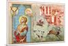 St Hubert, Patron Saint of Hunters-null-Mounted Giclee Print