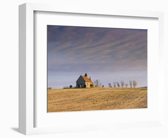 St. Hubert's Church, Idsworth, Hampshire, England, UK-Jean Brooks-Framed Photographic Print