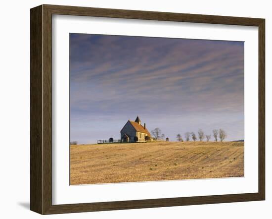 St. Hubert's Church, Idsworth, Hampshire, England, UK-Jean Brooks-Framed Photographic Print