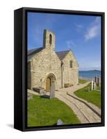 St. Hywyn's Church and Graveyard, Aberdaron, Llyn Peninsula, Gwynedd, North Wales, Wales, UK-Neale Clarke-Framed Stretched Canvas