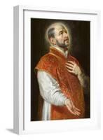 St. Ignatius, C.1600-Peter Paul Rubens-Framed Giclee Print