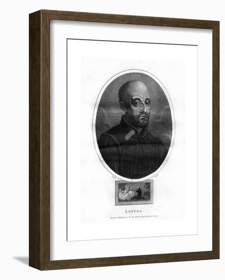 St Ignatius Loyola-Page-Framed Giclee Print