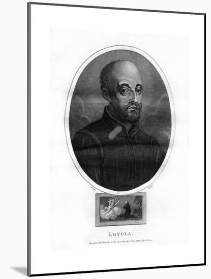 St Ignatius Loyola-Page-Mounted Giclee Print