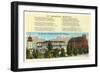 St. Ignatius Mission, Montana-null-Framed Art Print