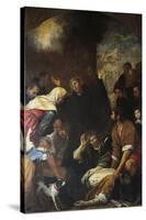 St Ignatius Resurrecting Mason-Giovanni Andrea De Ferrari-Stretched Canvas