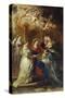 St. Ildefonso Altarpiece, Central Panel Depicting Virgin Mary Presenting a Liturgical Robe-Peter Paul Rubens-Stretched Canvas