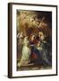 St. Ildefonso Altarpiece, Central Panel Depicting Virgin Mary Presenting a Liturgical Robe-Peter Paul Rubens-Framed Giclee Print