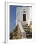 St. Ilias Hill and Church, Hora, Patmos, Greece-Walter Bibikow-Framed Photographic Print