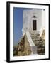 St. Ilias Hill and Church, Hora, Patmos, Greece-Walter Bibikow-Framed Photographic Print