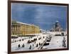 St Isaac's Cathedral and Senate Square, St Petersburg, Russia, 1840S-Louis-Pierre-Alphonse Bichebois-Framed Giclee Print