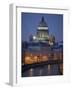 St. Isaac's Cathedral Rises Above the Moyka River in Downtown St. Petersburg, Russia, May 2006.-null-Framed Photographic Print