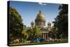 St. Isaac's Cathedral, St. Petersburg, Russia, Europe-Michael Runkel-Stretched Canvas