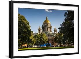 St. Isaac's Cathedral, St. Petersburg, Russia, Europe-Michael Runkel-Framed Photographic Print