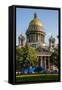 St. Isaac's Cathedral, St. Petersburg, Russia, Europe-Michael Runkel-Framed Stretched Canvas