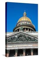 St. Isaac's Cathedral, St. Petersburg, Russia, Europe-Michael Runkel-Stretched Canvas