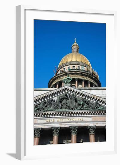 St. Isaac's Cathedral, St. Petersburg, Russia, Europe-Michael Runkel-Framed Photographic Print