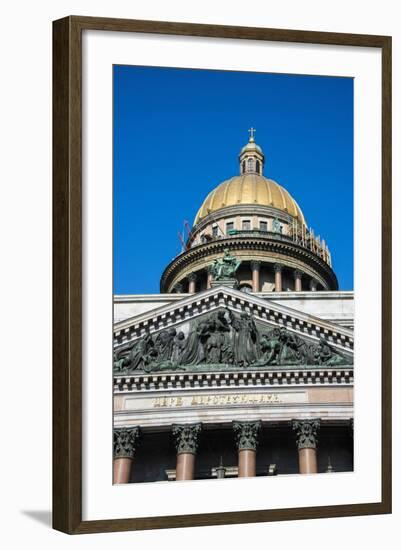 St. Isaac's Cathedral, St. Petersburg, Russia, Europe-Michael Runkel-Framed Photographic Print