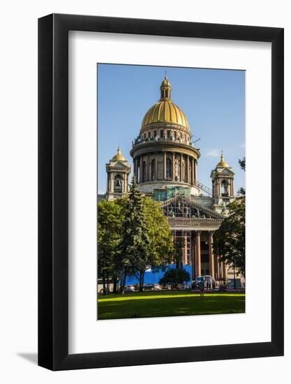 St. Isaac's Cathedral, St. Petersburg, Russia, Europe-Michael Runkel-Framed Photographic Print