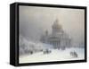 St Isaac's Cathedral, St Petersburg-Ivan Konstantinovich Aivazovsky-Framed Stretched Canvas