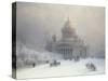 St Isaac's Cathedral, St Petersburg-Ivan Konstantinovich Aivazovsky-Stretched Canvas
