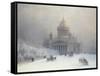 St Isaac's Cathedral, St Petersburg-Ivan Konstantinovich Aivazovsky-Framed Stretched Canvas