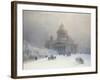 St Isaac's Cathedral, St Petersburg-Ivan Konstantinovich Aivazovsky-Framed Giclee Print