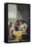 St. Isabella Caring for the Lepers-Francisco de Goya-Framed Stretched Canvas